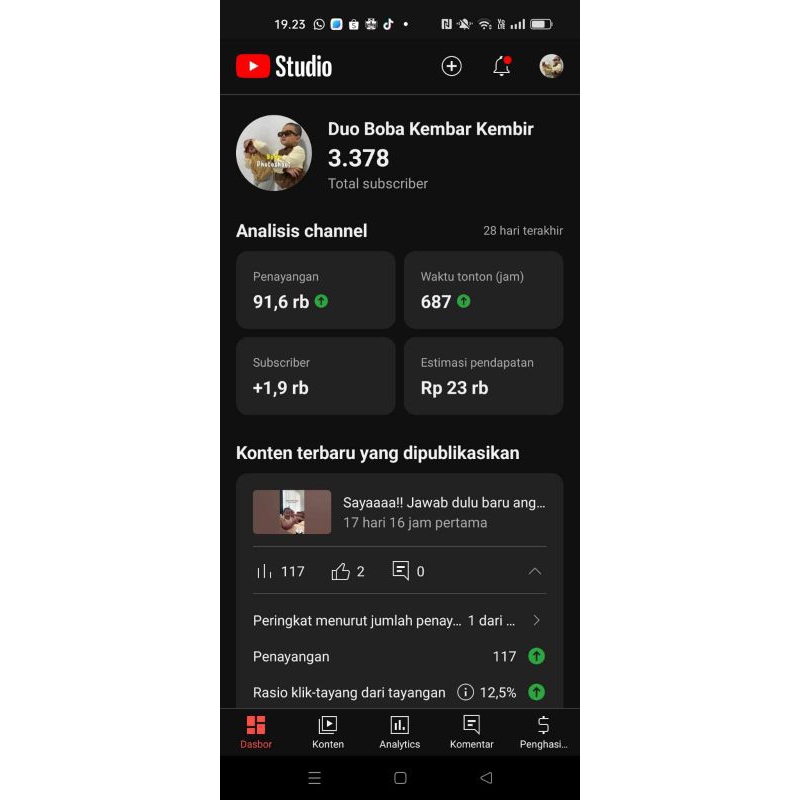 promo  akun youtube monetisasi , akun youtube murah 1000+,
