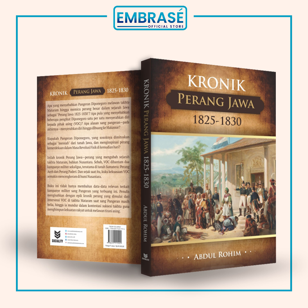 Buku Kronik Perang Jawa 1825-1830 -Embrase