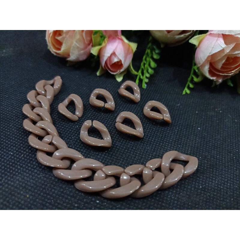 450 Mote  rantai akrilik