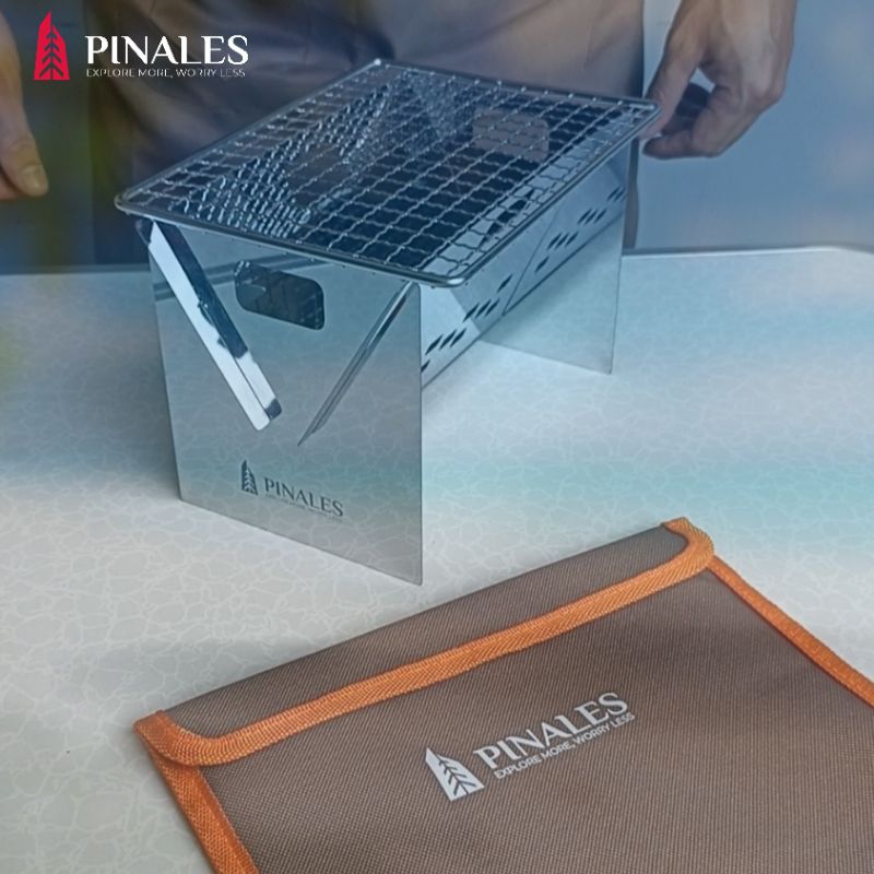 alat panggang arang BBQ kompor portable bushcraft