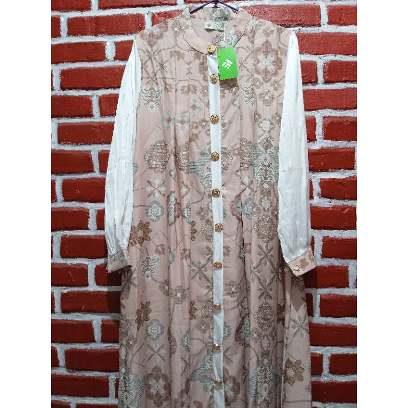 Gamis premium armani silk gamis lebaran