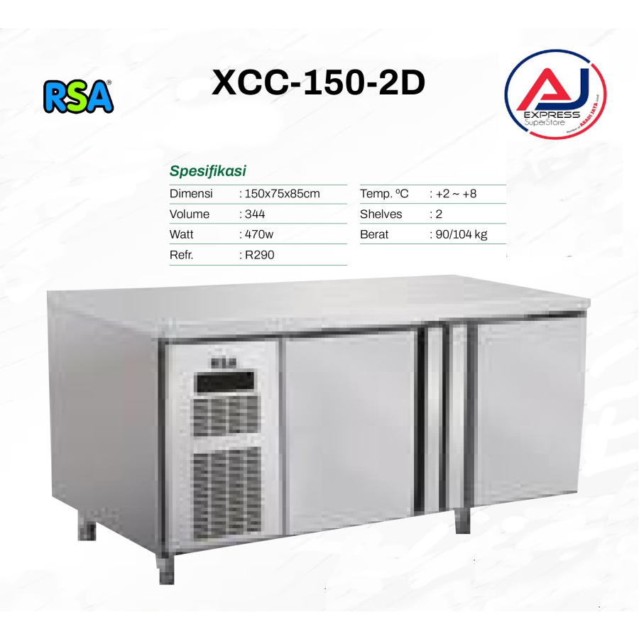 RSA UNDER COUNTER CHILLER RSA XCC 150 2D / XCC-150-2D /XCC1502D