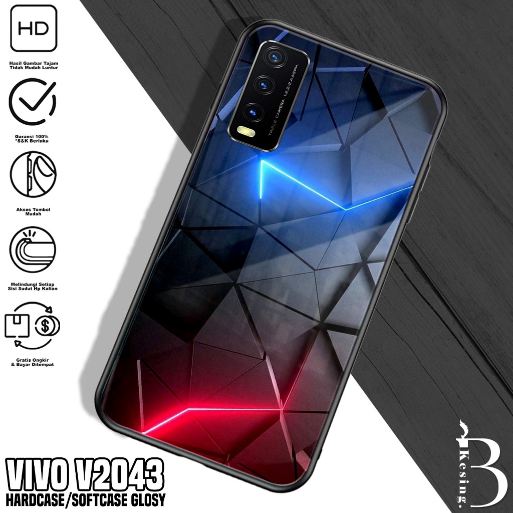 Case VIVO V2043 / Y20 2021 - Casing Hp VIVO V2043 / Y20 2021 Motif ASBT - Silikon Hp VIVO V2043 - Ke