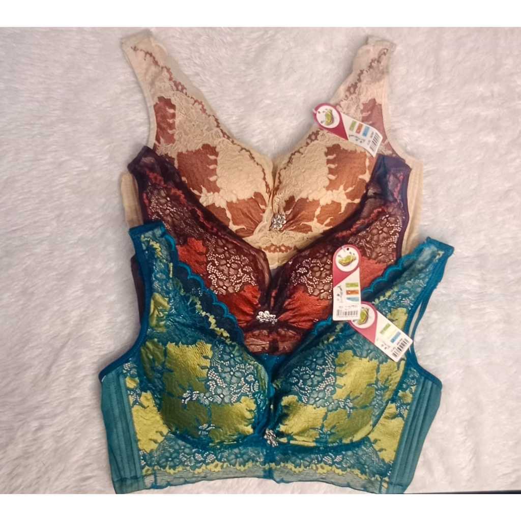 BRA YING AI CUP C KAIT 4 TANPA KAWAT BUSA TEBAL BH WANITA