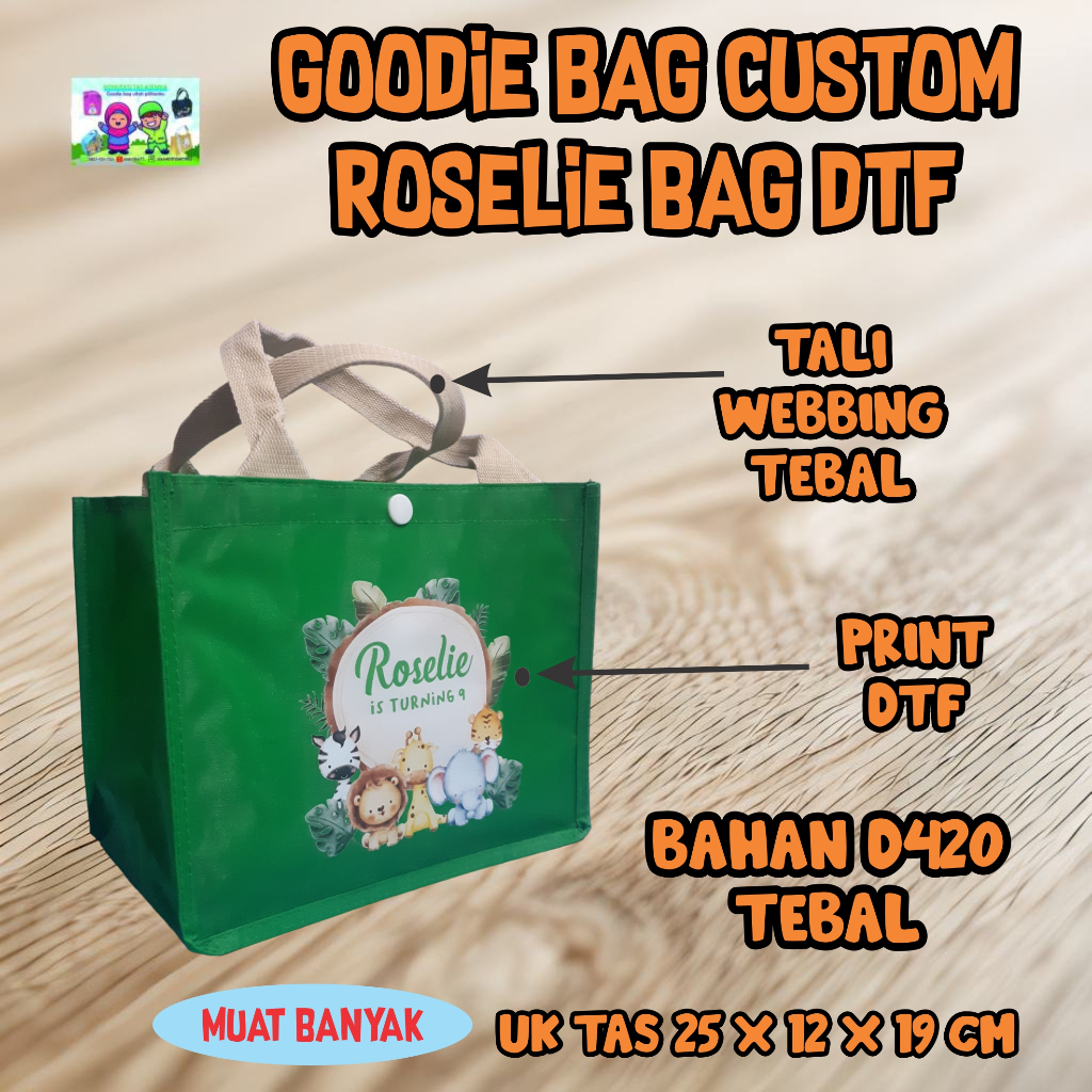 

❤️asemka77❤️GOODIE BAG ULTAH ROSELIE BAG DTF