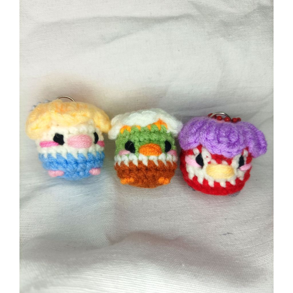 Amigurumi Bird Keychain | Gantungan Kunci Rajut Burung | Custom Amigurumi Keychain Bird