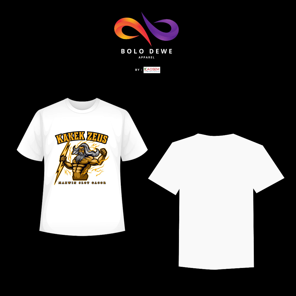 Kaos Kakek Zeus Maxwin