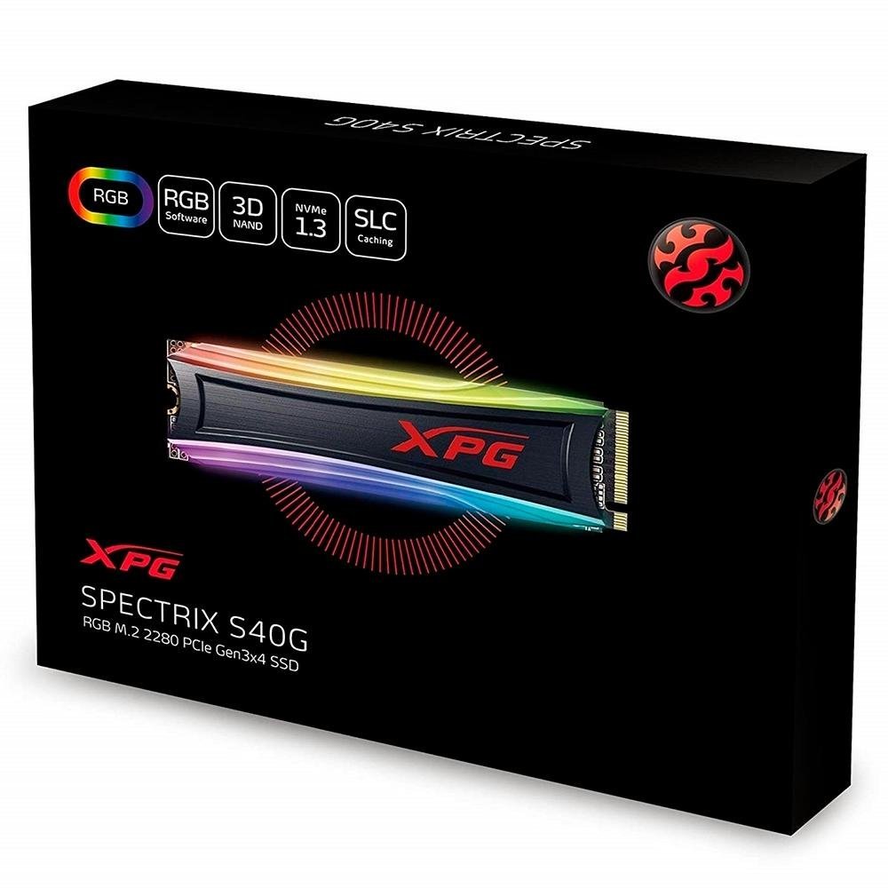 SSD ADATA XPG Spectrix S40G NVME 256GB RGB