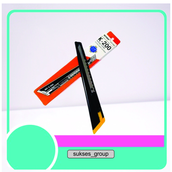 

Cutter Kecil Kenko K-200 K200 / Pisau Kater Pemotong Kertas