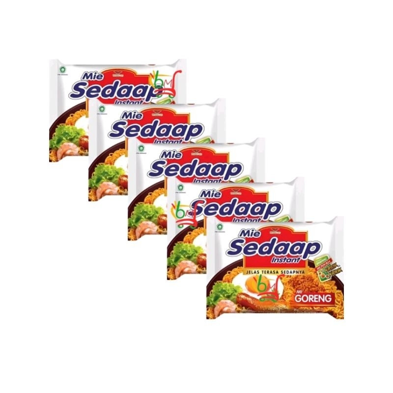 

Sedaap Mie Instan Goreng 5pcs - 90gr