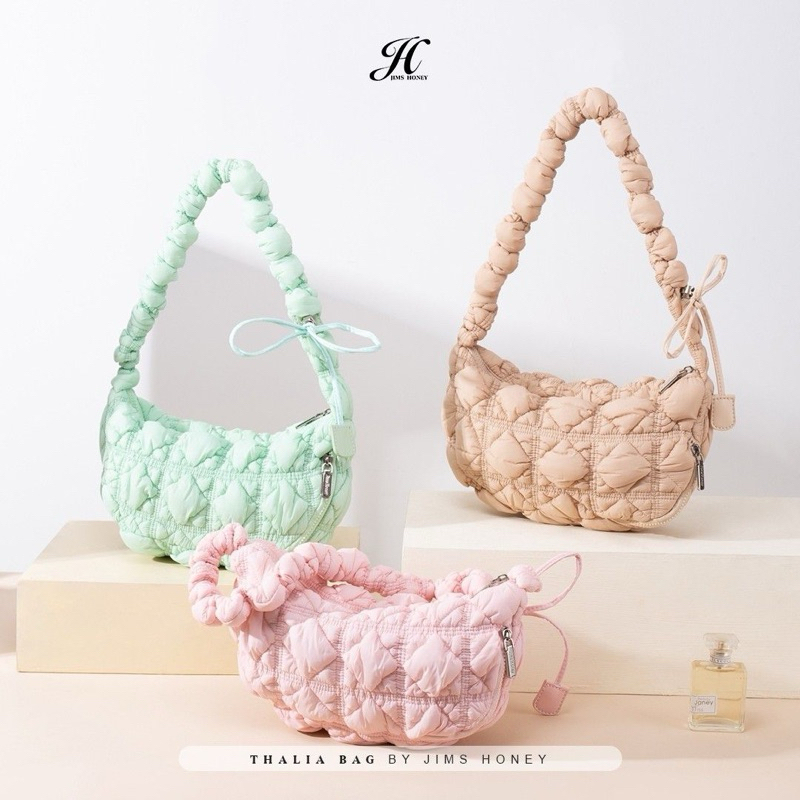 THALIA BAG BY JMSHONEY TAS SELEMPANG CEWE TERBARU DARI JIMSHONEY TAS SLING BAG WANITA LUCU PLUFFY EM