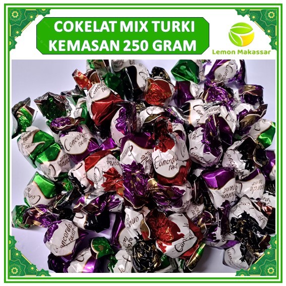 

COKELAT TURKI MIX 250 GRAM OLEH OLEH HAJI UMROH