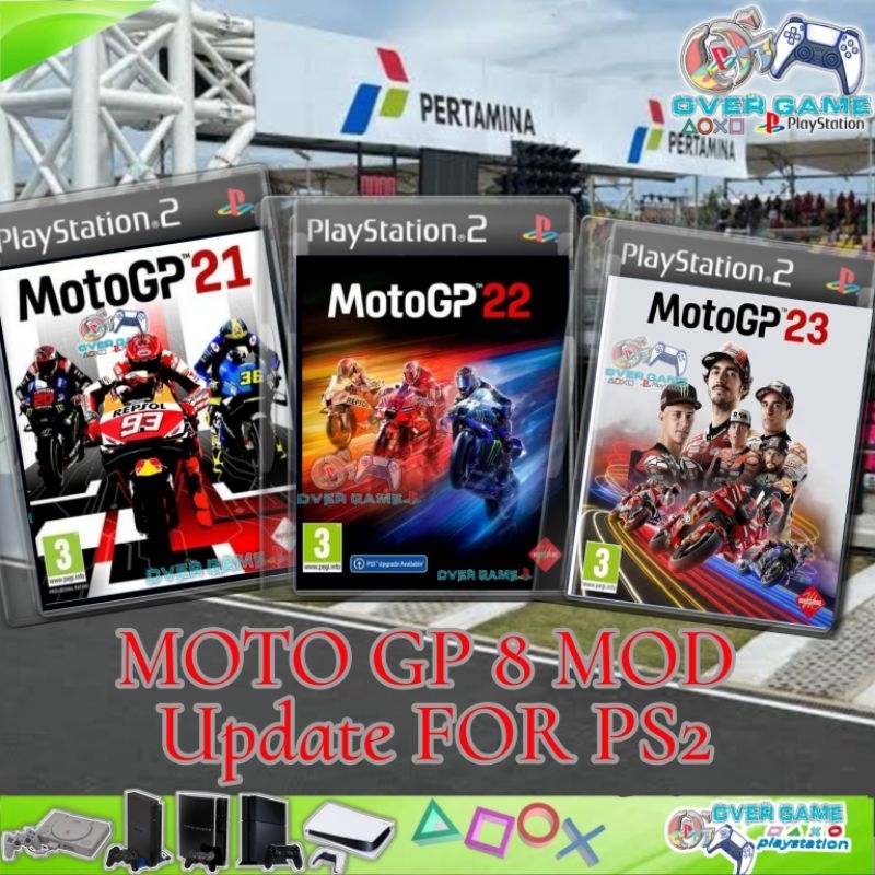 KASET PS2 MOTO GP 2023
