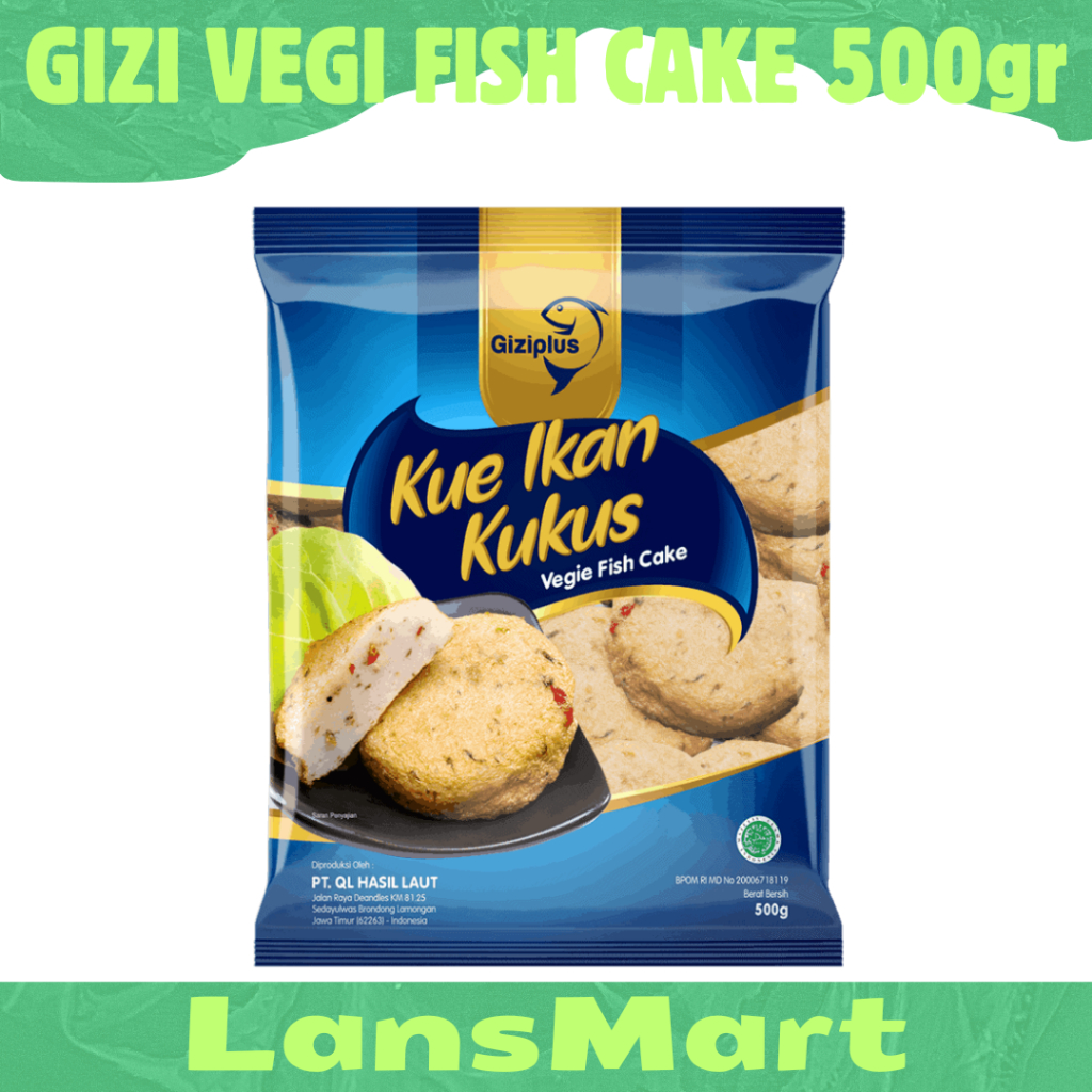 

GIZI VEGI FISH CAKE 500gr