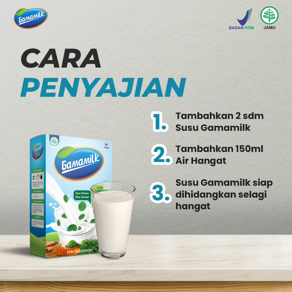 

BgKr GAMAMILK 3 BOX - SUSU ETAWA Plus Ekstrak Gamat