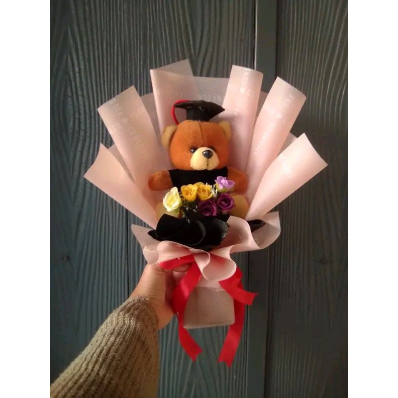 

buket boneka wisuda