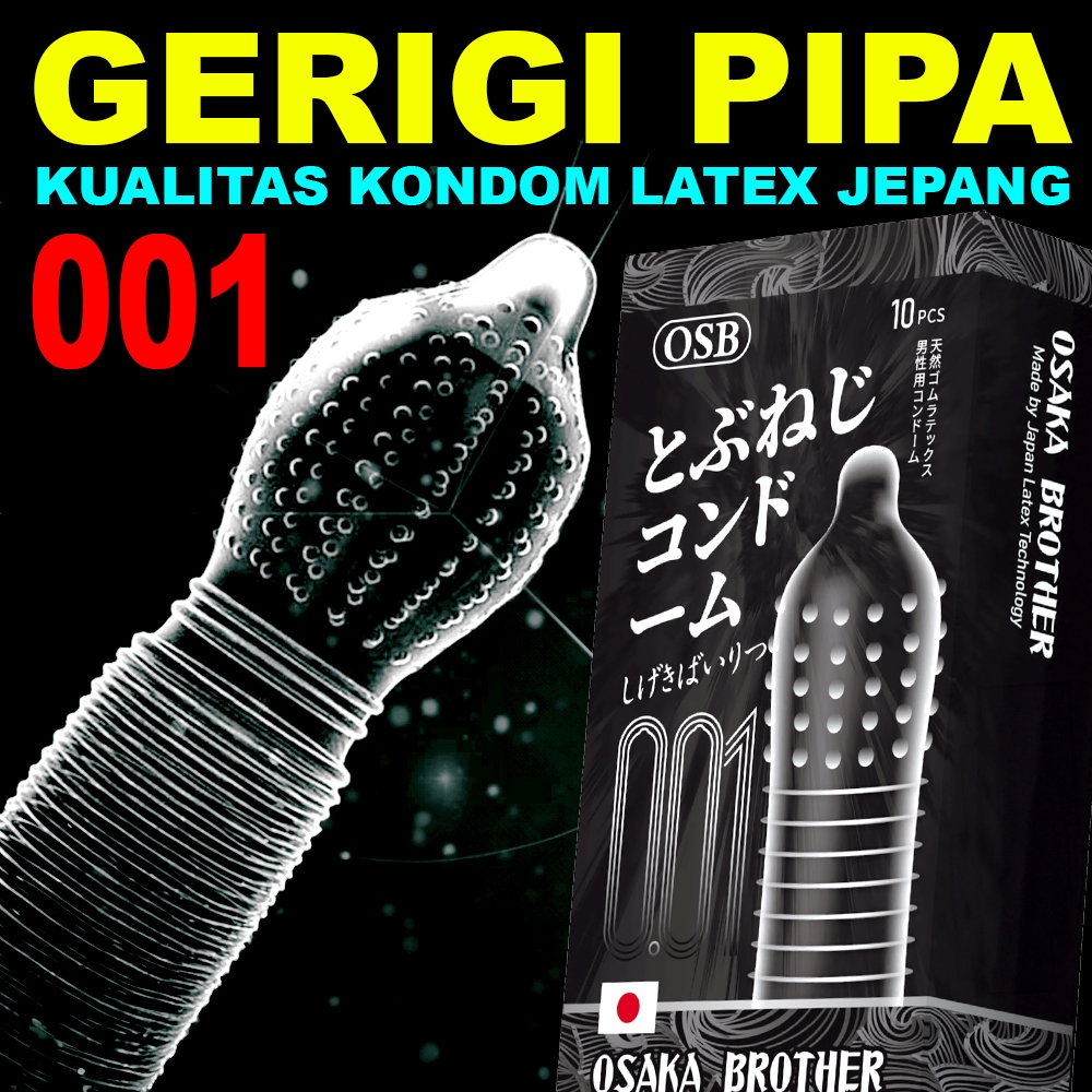 Condom OSB 001 Premium Gerigi Pipa - TERLARIS - Kualitas Import