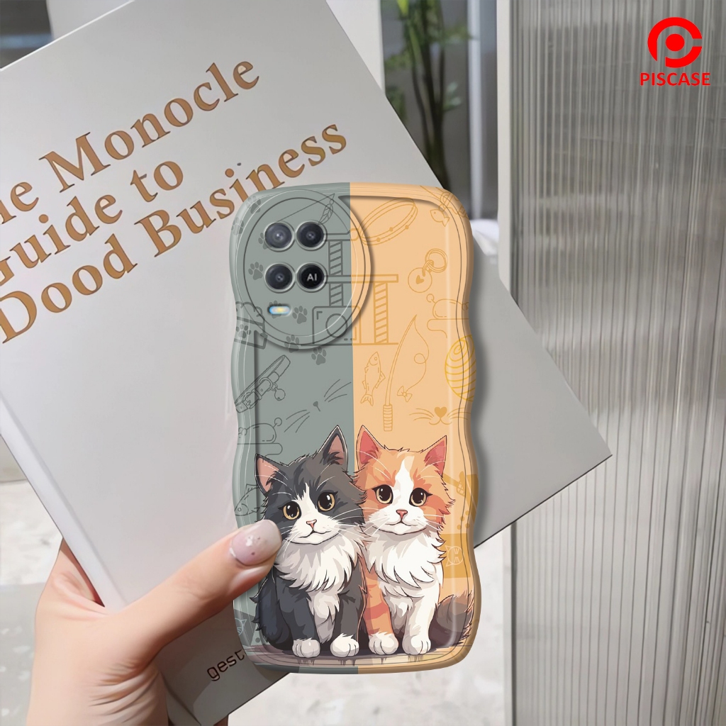 Softcase OPPO OPPO A54 GELOMBANG - Fashion Softcase - Casing OPPO A54 GELOMBANG - Softcase Pro Camer