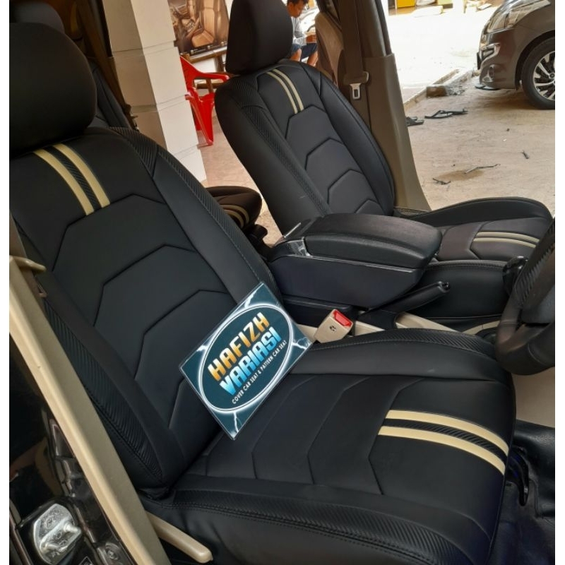 Sarung jok mobil paten NAVARO Xenia Fortuner Avanza Terios Rush Sigra Calya Ertiga Xl7 Brv Wuling