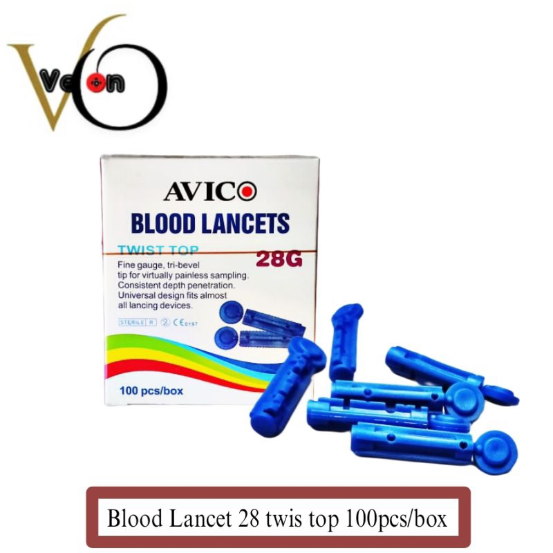 Blood Lancet Avico/Jarum Lancet Avico/Jarum Lancet easy touch, Nesco, Autochek