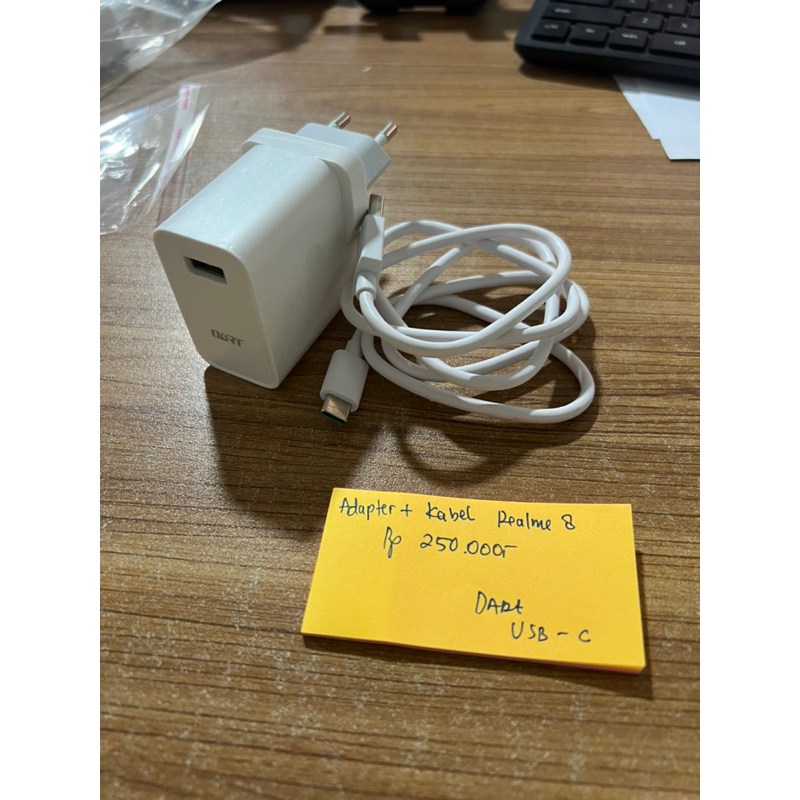 Adapter + Kabel Ori Realme 8 ORI COPOTAN. 100% ORI BAWAAN HAPE