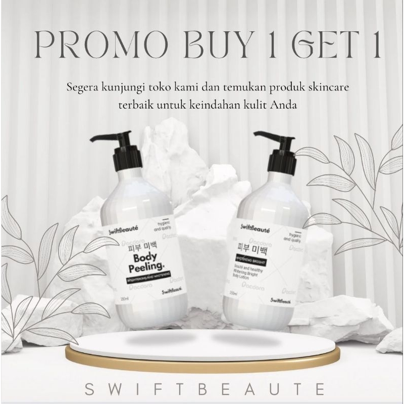 Body Lotion &  Peeling Body Whitening Bright
