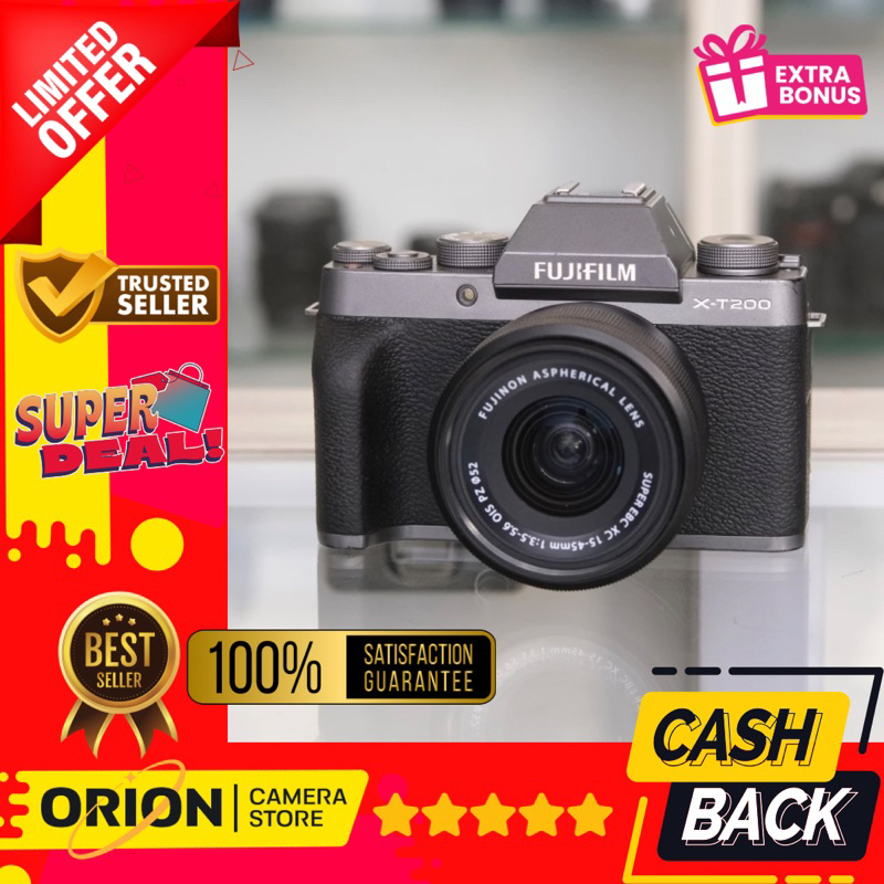 Kamera Mirrorless Fujifilm X-T200 XT200 second