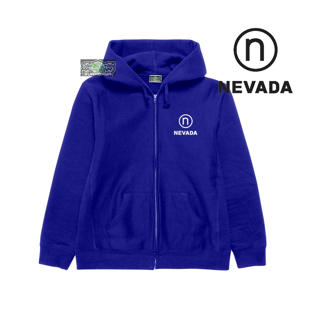 COD Jaket Anak Laki Laki Hoodie Anak Perempuan Polos Zipper Cowok Cewek Motif NEVADA Usia 3 4 5 6 7 