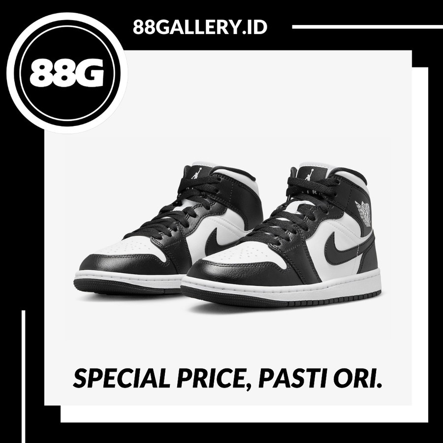 Air Jordan 1 Mid Panda Black White