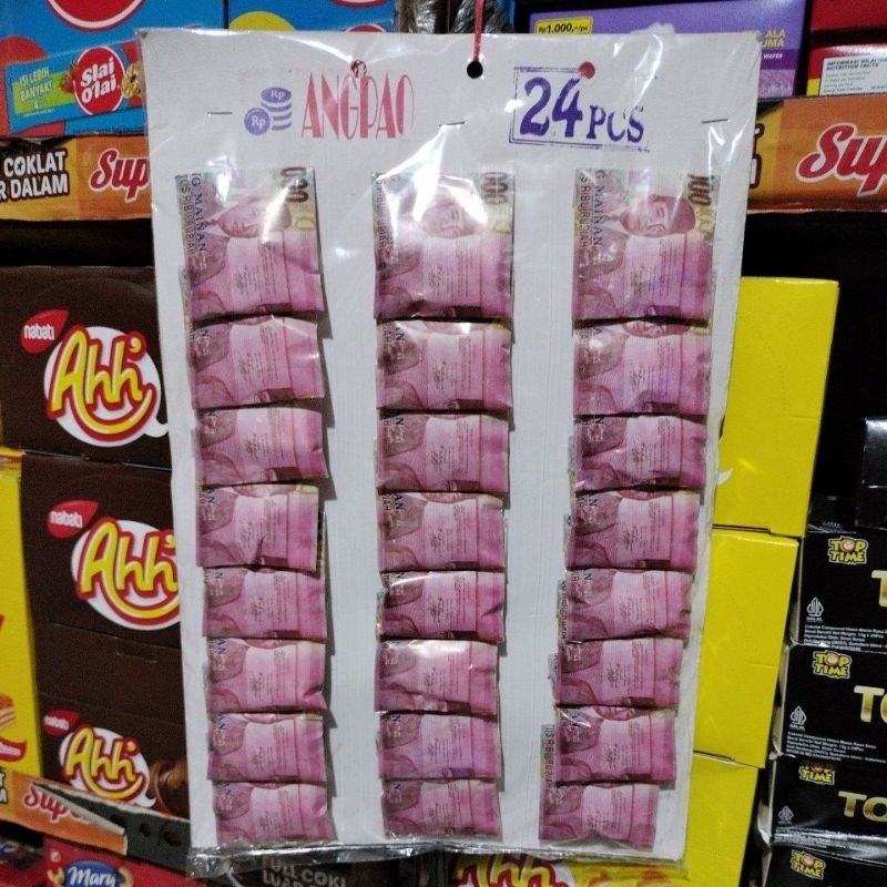 

ANGPAO BERHADIAH JIKA BERUTUNG ISI 24 KUPON