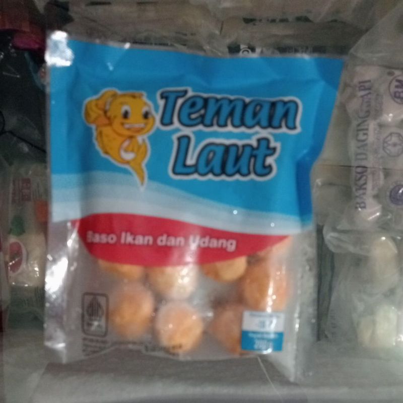 

Teman laut bakso udang 200 gr