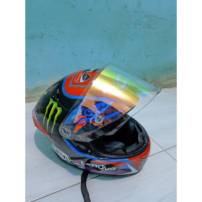 HELM KYT TTC REPAINT PECCO BAGNAIA MOTOGP