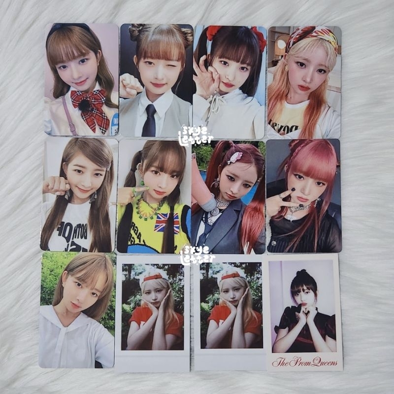 READY✅️ IVE Rei photocard - After like Mine Mokket Baddie Wave A Dreamy Day Prom Queen