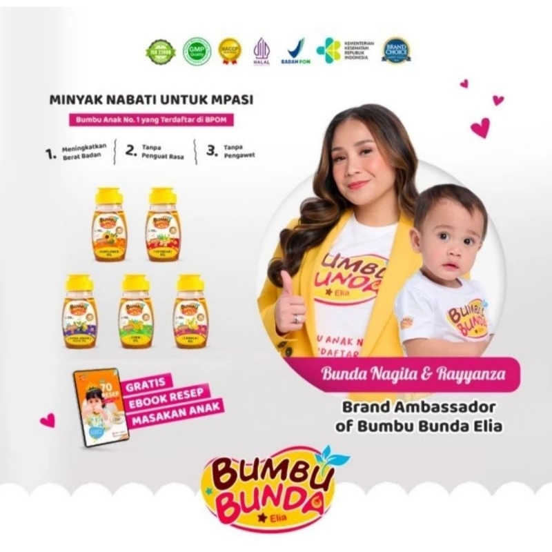 

Bumbu Bunda by Elia Minyak Nabati MPASI Bayi Ukuran 110 ml