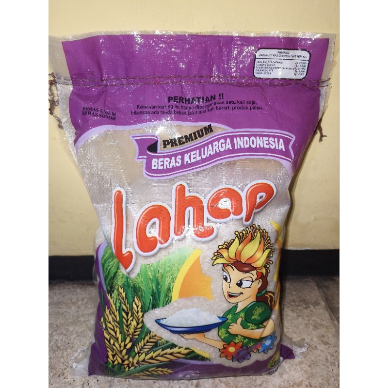 

Beras Lahap Wanita Premium 5 KG