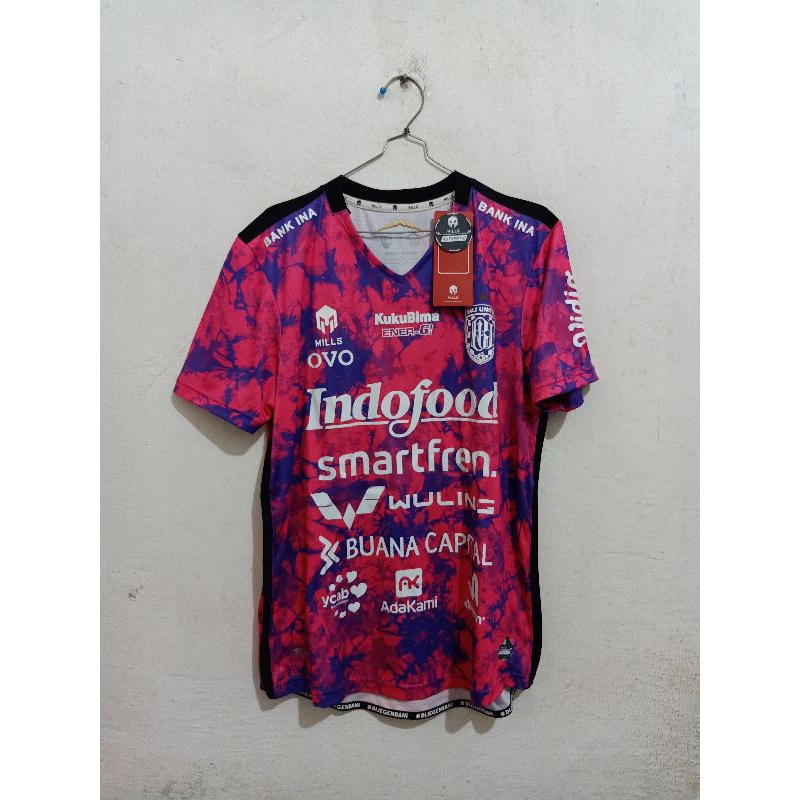 Jersey Bali United Kiper GK Pink Liga 1 2021 Original Player Issue NADEO WINATA