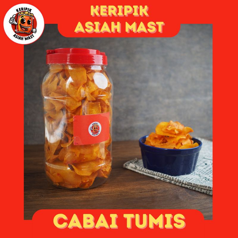 

(BEST SELLER) Keripik Ubi Cabai Tumis