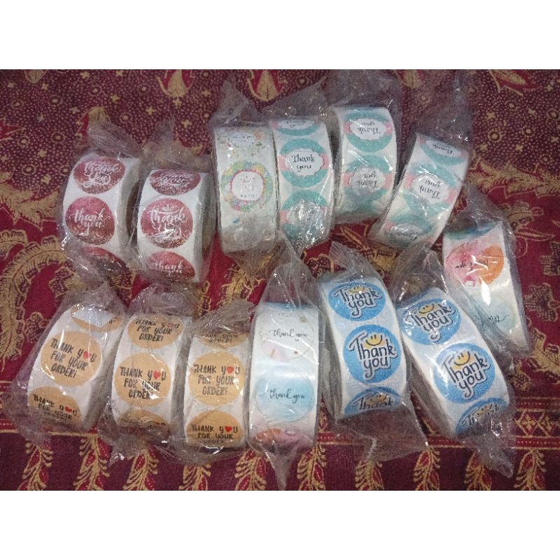

STIKER THANK YOU MURAH