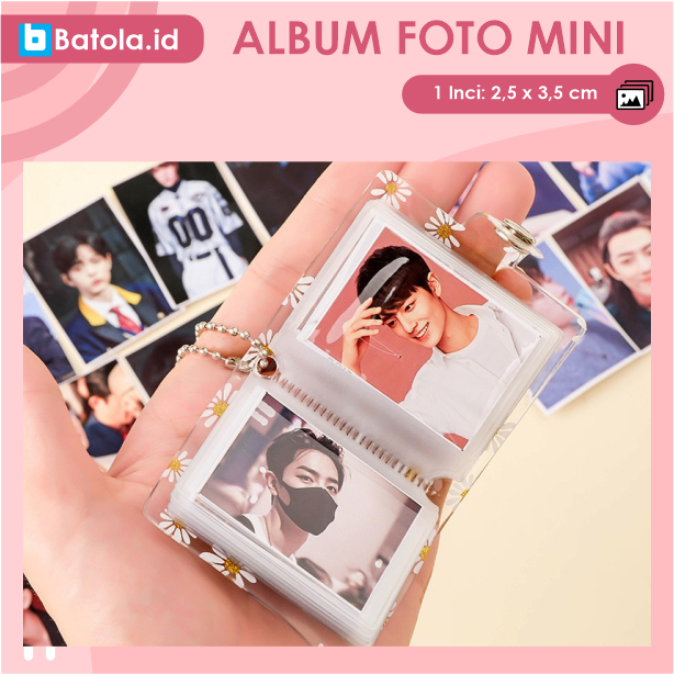 Album Foto Mini Gantungan Kunci | Album Saku Album Foto Buku Penyimpanan Foto
