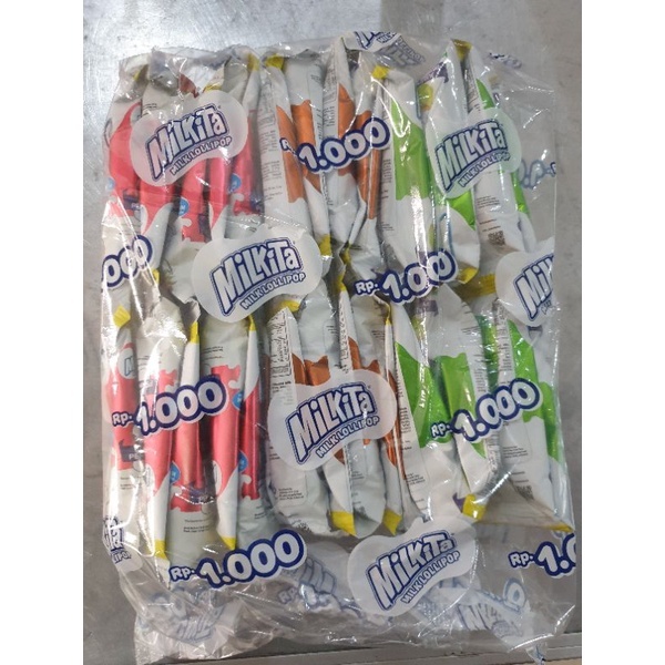 

PERMEN MILKITA LOLLIPOP RENCENG ISI 30 PCS (3 RASA)