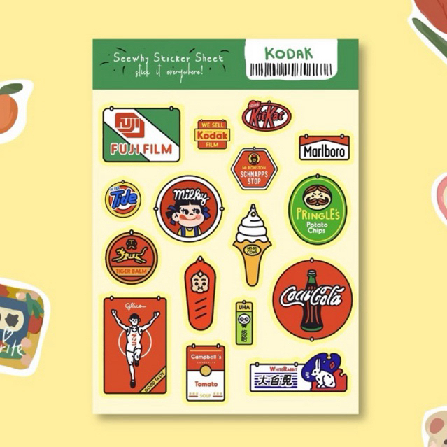 

Kodak Sticker Pack A6 (16pcs)