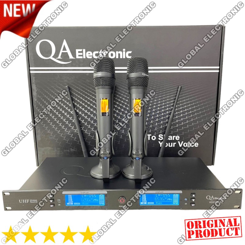Mic Wireless QA ELECTRONIC KD 370 Original QA electronik KD 370