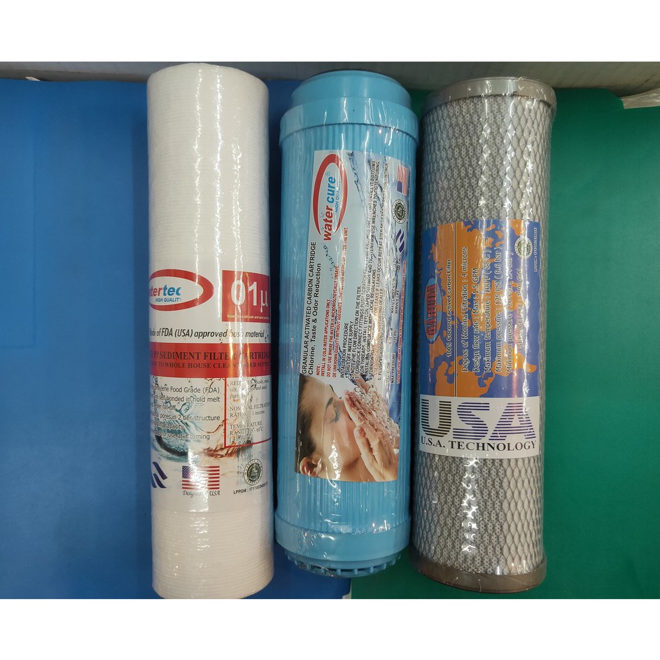 Va Paket Refill RO 3 Tahap Filter Air  Mesin RO Standar