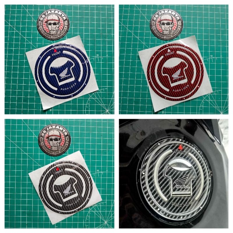 Stiker Sticker Emblem Tutup Tanki Bensin CBR 150 CBU CBR 150 Timbul