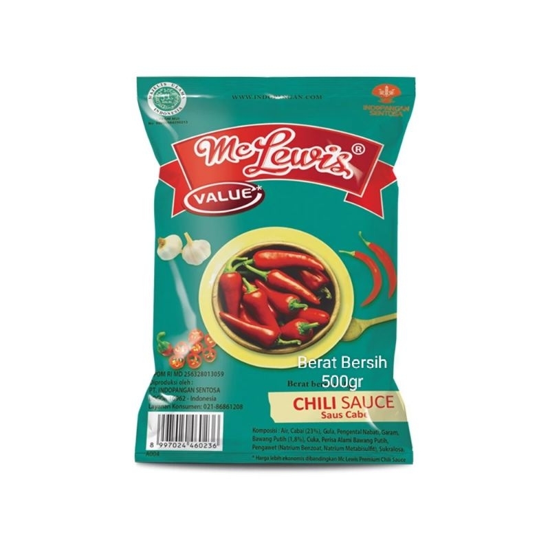 

Mc Lewis Chili Sauce Value 500g