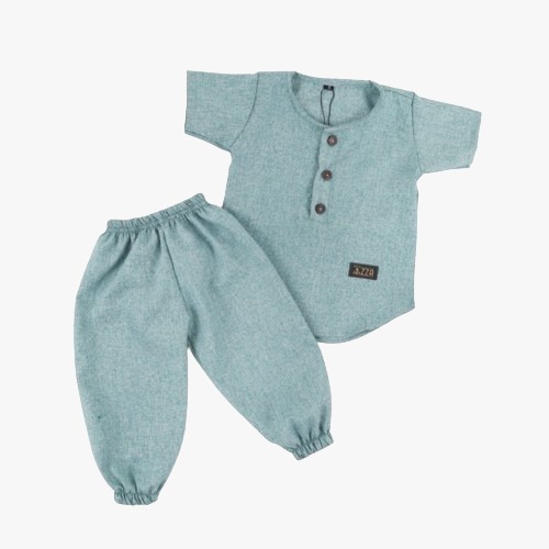 PROMO Baju Koko Bayi / Setelan Koko Bayi / Kain Katun Madinah Premium