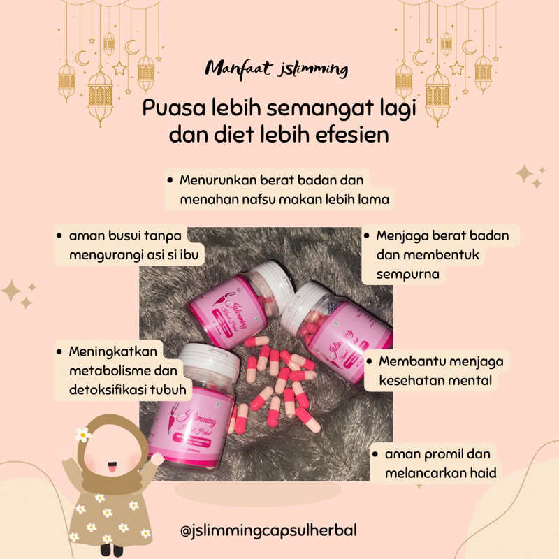 Jslimming pelangsing original dan RHA strong