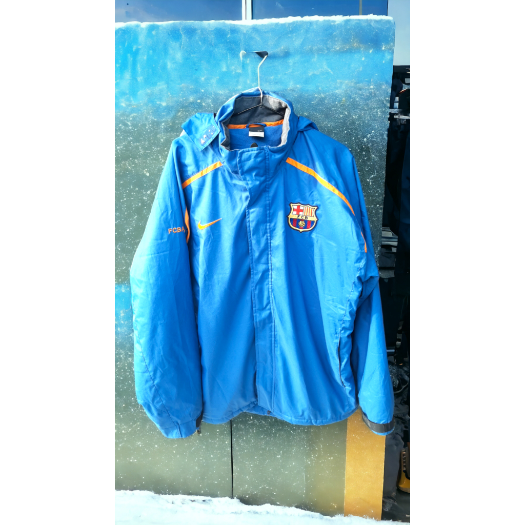 Jacket Winter NIKE FC BARCELONA Second Original Size XL