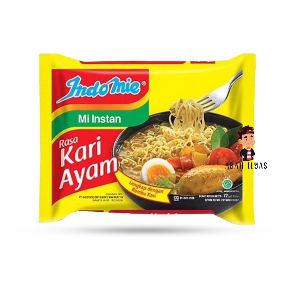 

Indomie Kuah Mie Instan Rasa Kari Ayam