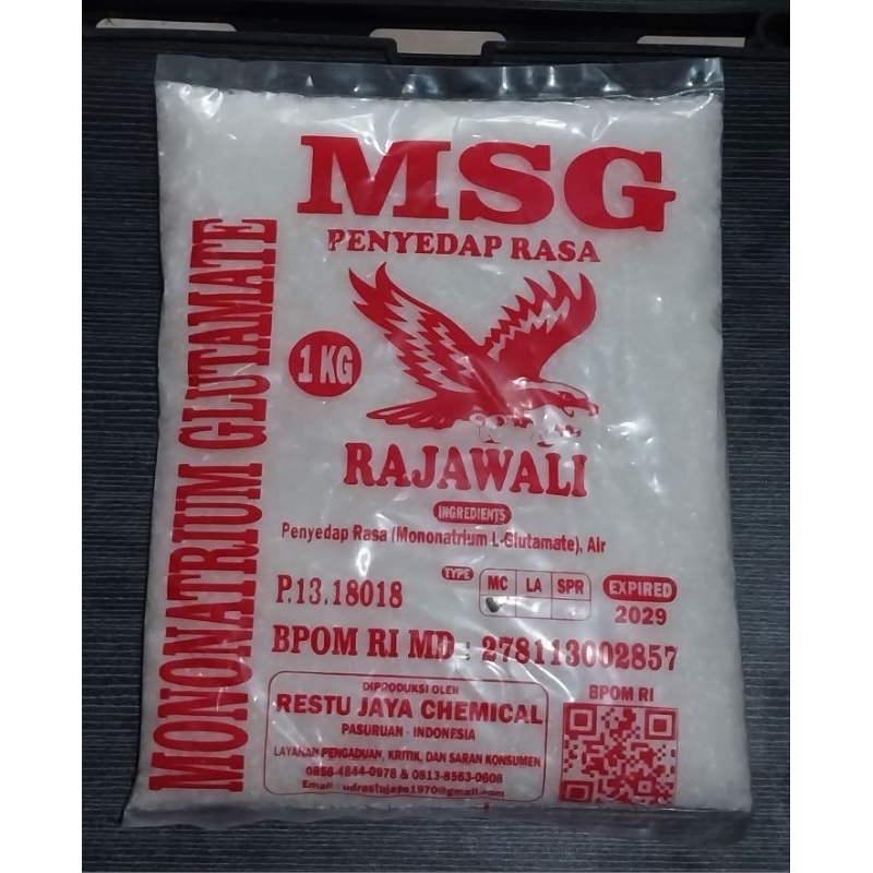 

Micin/Monosodium Glutamate/MSG Cap Rajawali (MC), Penyedap Kerupuk dan Makanan Lainnya